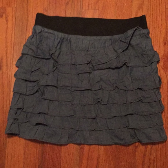 Girls Jean Skirt - Picture 1 of 3